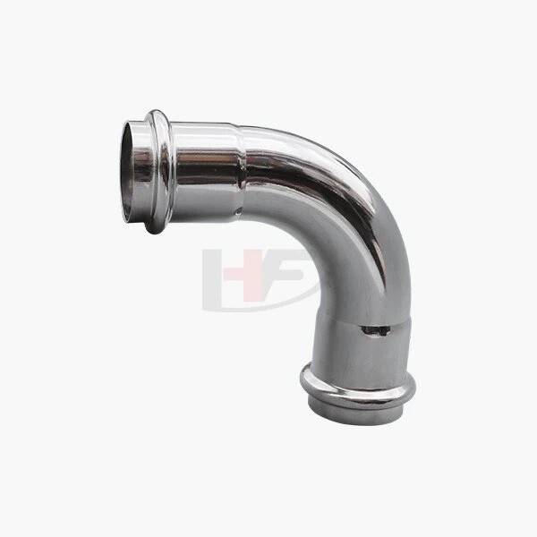 Edelstahlpresse 90DEG-Winkel